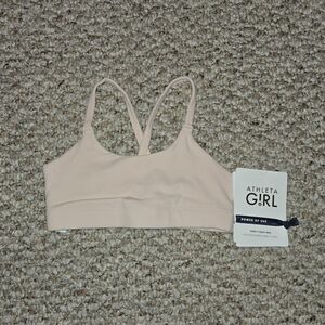 NWT Athleta Youth Sports Bra With Hair Tie XS/6